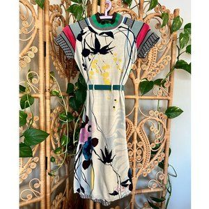 DESIGUAL BELTED DRESS - Size Small